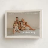 "cover" - Holiday Cards in Vanilla by Creo Study - Folded Card