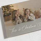 "This is Christmas" - Holiday Cards in Frost by Heather Schertzer - Detail