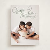 "Up Top" - Holiday Cards in Pine by Lauren Chism - Front