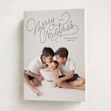 "Up Top" - Holiday Cards in Pine by Lauren Chism - Folded Card