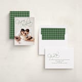 "Up Top" - Holiday Cards in Pine by Lauren Chism - Assembled