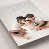 "Up Top" - Holiday Cards in Snow by Lauren Chism - Detail