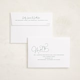 "Up Top" - Holiday Cards in Snow by Lauren Chism - FREE Recipient Addressing