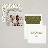 "Corner wreath square" - Holiday Cards in Wreath by Tessa Kate Rushton - Assembled