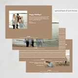 "Mostly Merry" - Holiday Cards in Vanilla by Ekko Studio - Back of Card Options