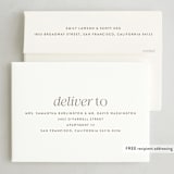 "Mostly Merry" - Holiday Cards in Vanilla by Ekko Studio - FREE Recipient Addressing