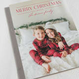 "Festive Minimalism" - Holiday Cards in Santa Suit by Design Lotus - Detail