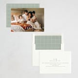 "Minimal Headline" - Holiday Cards in Snow by JoAnn Jinks - Assembled