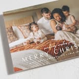 "Minimal Headline" - Holiday Cards in Snow by JoAnn Jinks - Detail