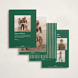 "Bright Day" - Holiday Cards in Snow by Amy Kross - Back of Card Options
