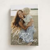 "Bright Day" - Holiday Cards in Snow by Amy Kross - Folded Card