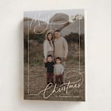 "Sophisticate" - Holiday Cards in Snow by Nicoletta Savod - Folded Card