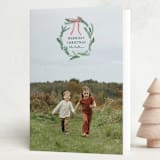 "Storybook" - Holiday Cards in Spruce by Julia Hall - Folded Card