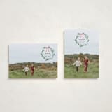"Storybook" - Holiday Cards in Spruce by Julia Hall - Photo Orientation Options