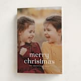 "Quartz" - Holiday Cards in Blizzard by Wildfield Paper Co - Folded Card