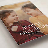 "Quartz" - Holiday Cards in Blizzard by Wildfield Paper Co - Detail