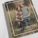 "CandyCane Frame" - Holiday Cards in Cupcake by Ilene Guy - Detail