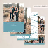 "MOST FESTIVE" - Holiday Cards in Frost by Melanie Kosuge - Back of Card Options