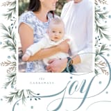 "MOST FESTIVE" - Holiday Cards in Frost by Melanie Kosuge - Detail