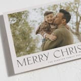 "Headliner" - Holiday Cards in Parchment by Nicole Walsh - Detail