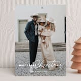 "Abiding" - Holiday Cards in Frost by Jennifer Wick - Front