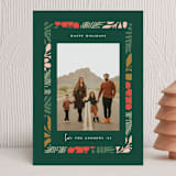 "Bright Season" - Holiday Cards in Evergreen by Michelle Taylor - Front