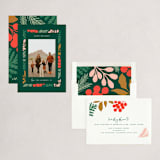 "Bright Season" - Holiday Cards in Evergreen by Michelle Taylor - Assembled