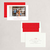 "Merrily Framed" - Holiday Cards in Cardinal by Katherine Moynagh - Assembled