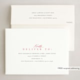 "Merrily Framed" - Holiday Cards in Cardinal by Katherine Moynagh - FREE Recipient Addressing