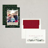 "Classic Christmas" - Holiday Cards in Balsam Fir by Susan Moyal - Assembled