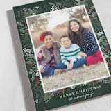 "Classic Christmas" - Holiday Cards in Balsam Fir by Susan Moyal - Detail