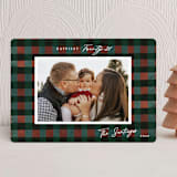 "Winter Plaid" - Holiday Cards in Elf Shoes by Elly - Front