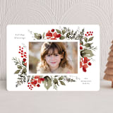 "Rejoice in Blessings" - Holiday Cards in Ruby by Chris Griffith - Front