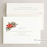 "Rejoice in Blessings" - Holiday Cards in Ruby by Chris Griffith - FREE Recipient Addressing