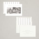 "Minimal Panorama" - Holiday Cards in Golden by AK Graphics - Assembled