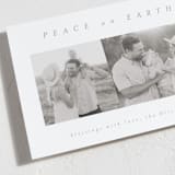 "Minimal Panorama" - Holiday Cards in Golden by AK Graphics - Detail