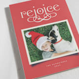 "Lois" - Holiday Cards in Holly Berry by Vivian Yiwing - Detail