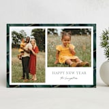 "Plaid Duo" - Holiday Cards in Tartan by Jackie Crawford - Front