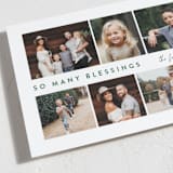 "So Many Blessings" - Holiday Cards in Evergreen by Jen Tips - Detail