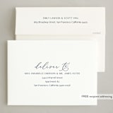 "Simply Glory" - Holiday Cards in Midnight by Carolyn MacLaren - FREE Recipient Addressing