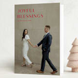 "1a" - Holiday Cards in Cardinal by Melanie Kosuge - Folded Card