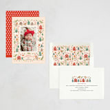 "christmas robin" - Holiday Cards in Berry by iamtanya - Assembled