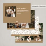 "The Most Wonderful" - Holiday Cards in Honey by Nicole Barreto - Back of Card