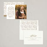 "The Most Wonderful" - Holiday Cards in Honey by Nicole Barreto - Assembled