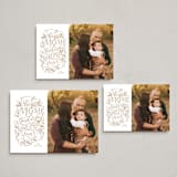 "The Most Wonderful" - Holiday Cards in Honey by Nicole Barreto - Formats Available