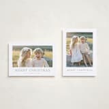 "Winter Daisy" - Holiday Cards in Fir by Wildfield Paper Co - Photo Orientation Options