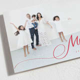 "Merry Flourish" - Holiday Cards in Candy Cane by Hannah Williams - Detail