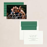 "Shout" - Holiday Cards in Snow by Lauren Chism - Assembled