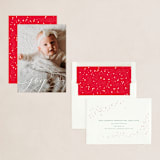 "Joy hand lettering" - Holiday Cards in Winter by Orasie - Assembled