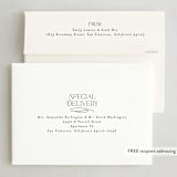 "Soft Mix" - Holiday Cards in Coal by Everett Paper Goods - FREE Recipient Addressing